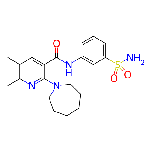 Chemical structure of BindingDB Monomer ID 754114