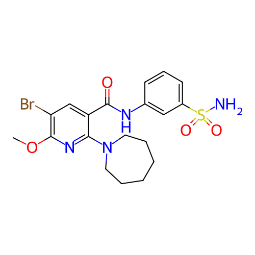 Chemical structure of BindingDB Monomer ID 754240