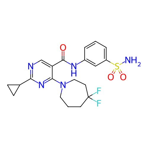 Chemical structure of BindingDB Monomer ID 754264