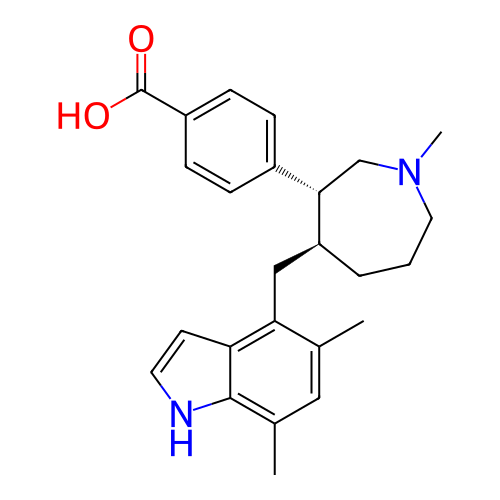 Chemical structure of BindingDB Monomer ID 757201