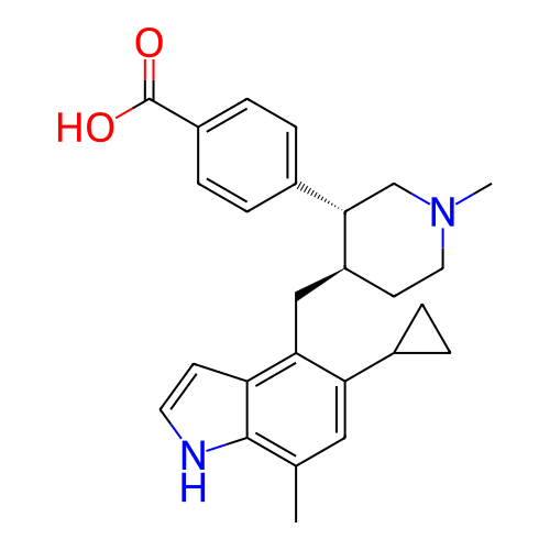 Chemical structure of BindingDB Monomer ID 757208
