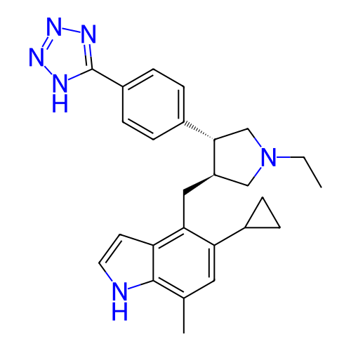 Chemical structure of BindingDB Monomer ID 757235