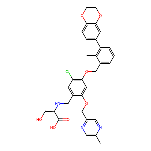Chemical structure of BindingDB Monomer ID 757976