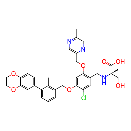 Chemical structure of BindingDB Monomer ID 758064