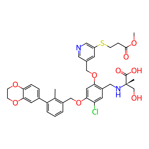 Chemical structure of BindingDB Monomer ID 758282