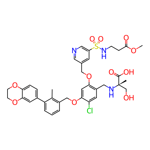 Chemical structure of BindingDB Monomer ID 758323