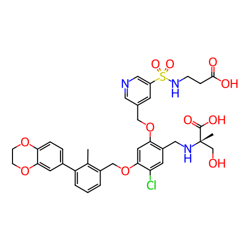 Chemical structure of BindingDB Monomer ID 758325
