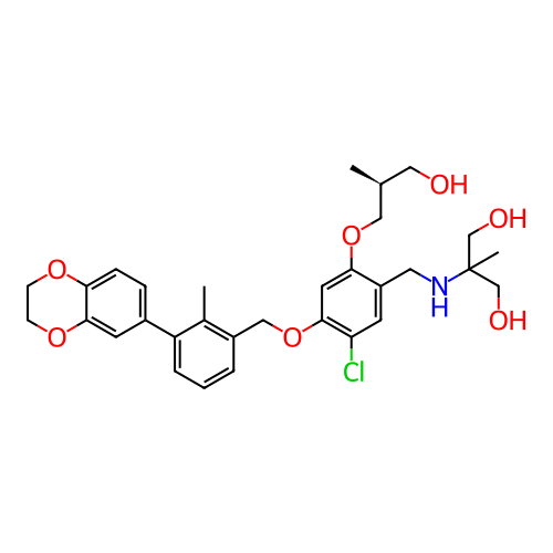 Chemical structure of BindingDB Monomer ID 758341