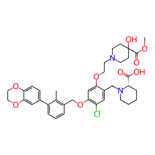 Chemical structure of BindingDB Monomer ID 758356