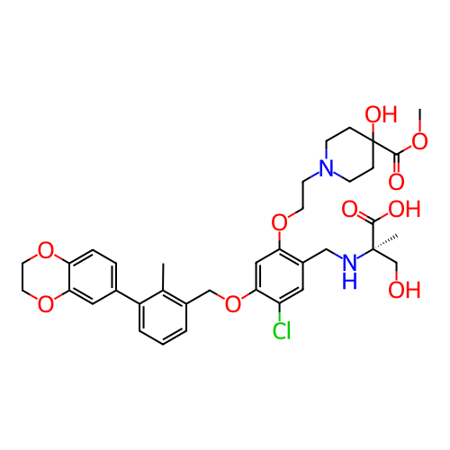 Chemical structure of BindingDB Monomer ID 758357