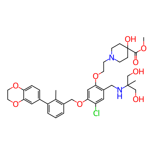 Chemical structure of BindingDB Monomer ID 758358