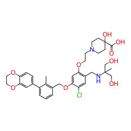 Chemical structure of BindingDB Monomer ID 758361