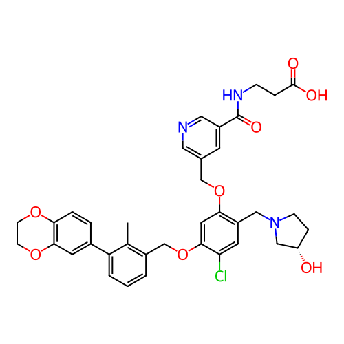 Chemical structure of BindingDB Monomer ID 758374