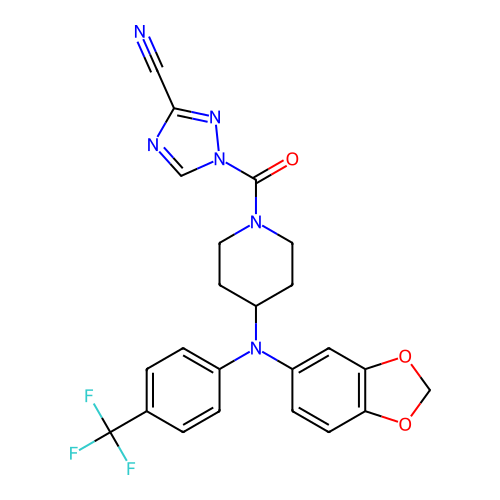 Chemical structure of BindingDB Monomer ID 762452