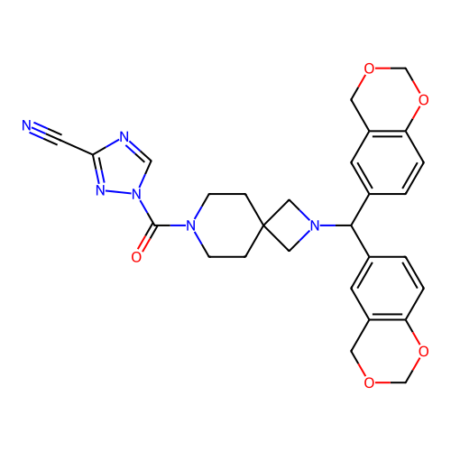 Chemical structure of BindingDB Monomer ID 762464