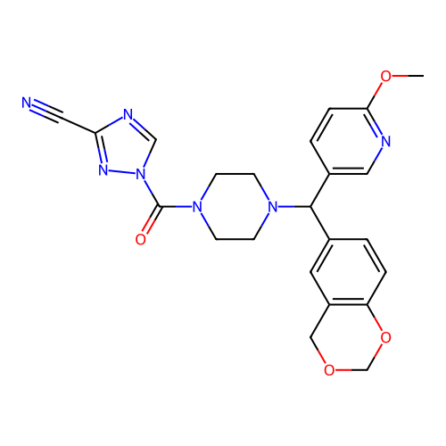 Chemical structure of BindingDB Monomer ID 762499