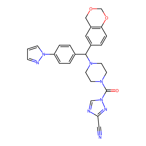 Chemical structure of BindingDB Monomer ID 762500