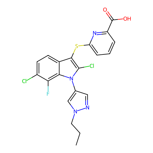 Chemical structure of BindingDB Monomer ID 783800