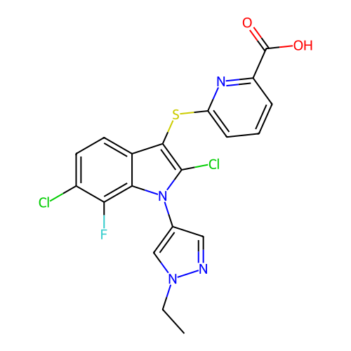 Chemical structure of BindingDB Monomer ID 783801