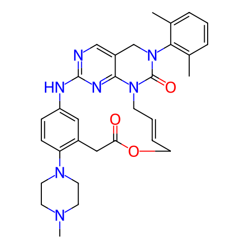 Chemical structure of BindingDB Monomer ID 784624