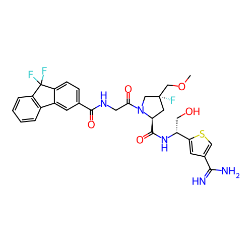 Chemical structure of BindingDB Monomer ID 786001