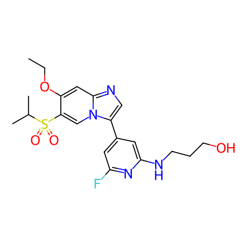 Chemical structure of BindingDB Monomer ID 786526