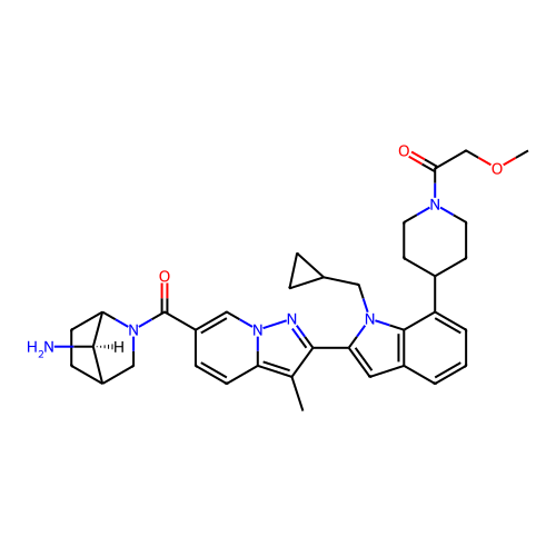 Chemical structure of BindingDB Monomer ID 788637
