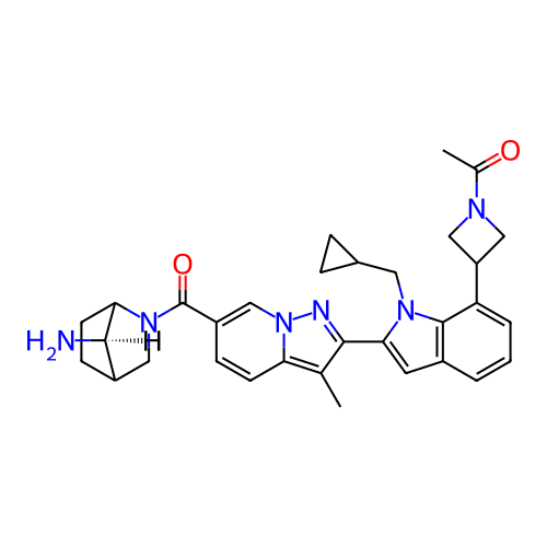 Chemical structure of BindingDB Monomer ID 788730