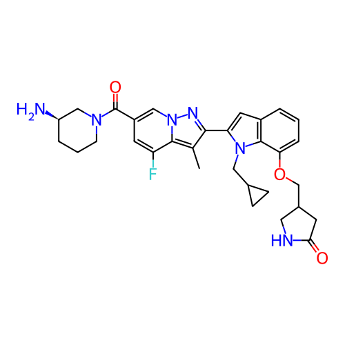Chemical structure of BindingDB Monomer ID 788747