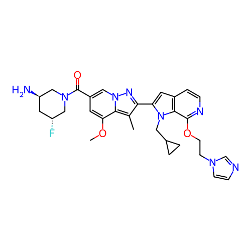 Chemical structure of BindingDB Monomer ID 788778