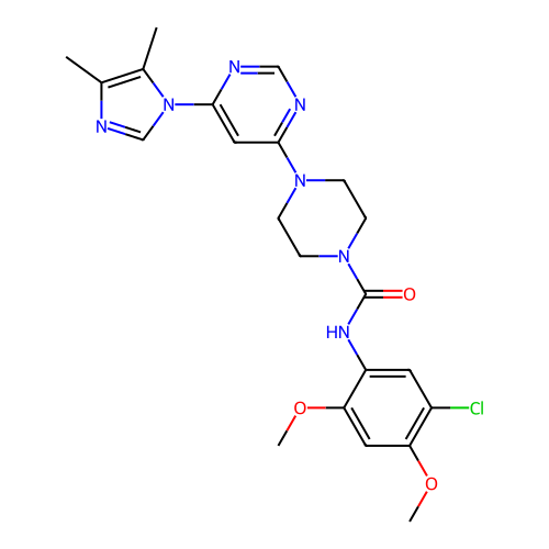 Chemical structure of BindingDB Monomer ID 788862