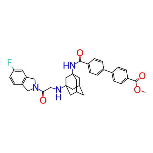 Chemical structure of BindingDB Monomer ID 789167