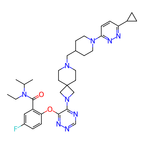 Chemical structure of BindingDB Monomer ID 794033