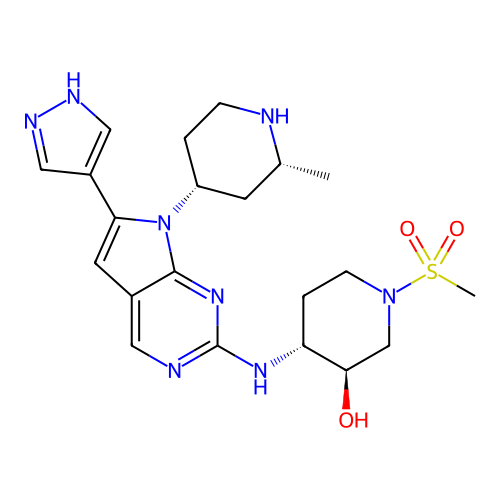 Chemical structure of BindingDB Monomer ID 796524