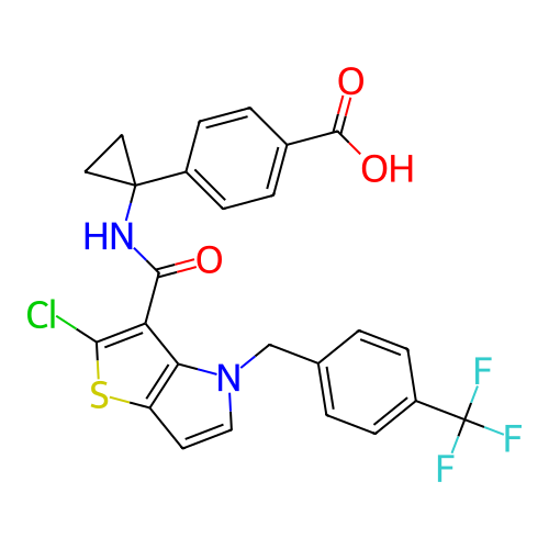Chemical structure of BindingDB Monomer ID 796557