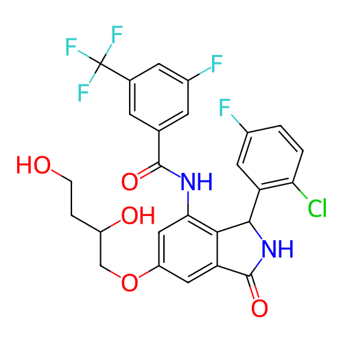 Chemical structure of BindingDB Monomer ID 796908