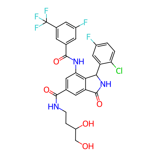 Chemical structure of BindingDB Monomer ID 796987