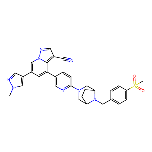 Chemical structure of BindingDB Monomer ID 799540