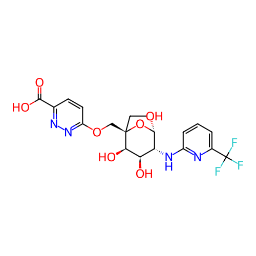 Chemical structure of BindingDB Monomer ID 800025
