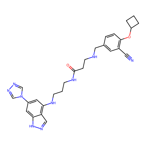 Chemical structure of BindingDB Monomer ID 800464