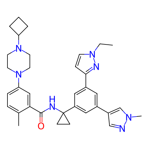 Chemical structure of BindingDB Monomer ID 800663