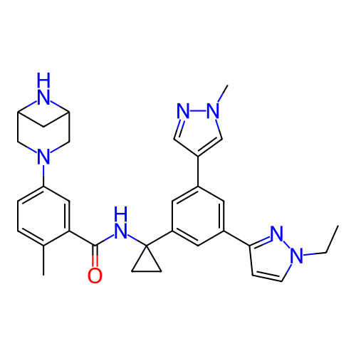 Chemical structure of BindingDB Monomer ID 800698
