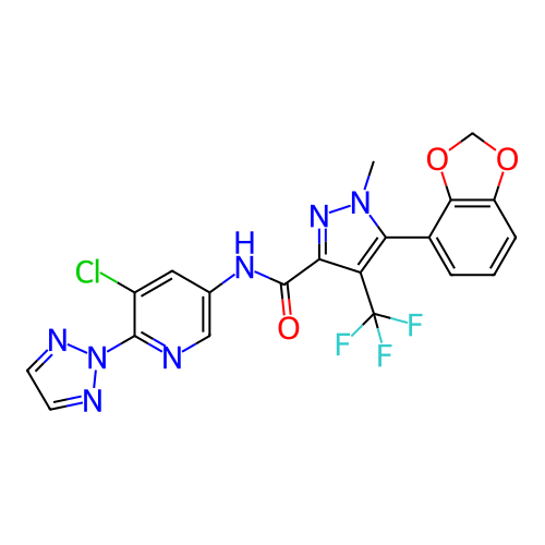 Chemical structure of BindingDB Monomer ID 800864