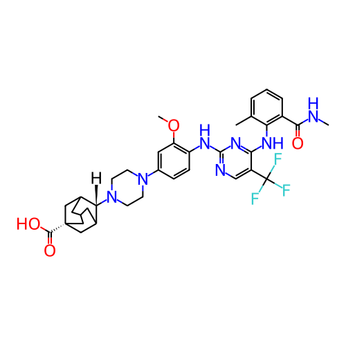 Chemical structure of BindingDB Monomer ID 801019