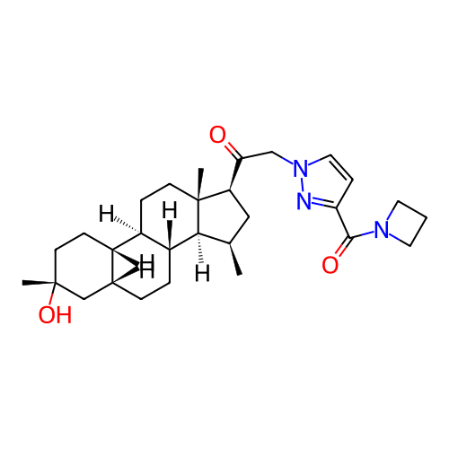 Chemical structure of BindingDB Monomer ID 801125