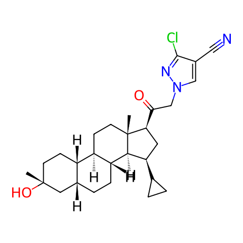 Chemical structure of BindingDB Monomer ID 801136