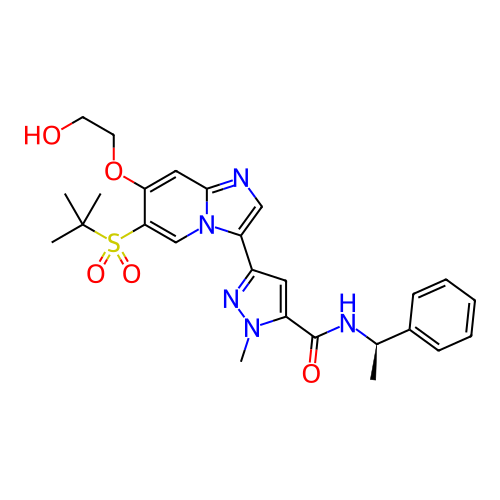 Chemical structure of BindingDB Monomer ID 801206
