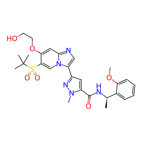 Chemical structure of BindingDB Monomer ID 801249