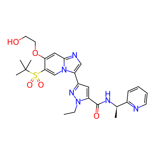 Chemical structure of BindingDB Monomer ID 801295