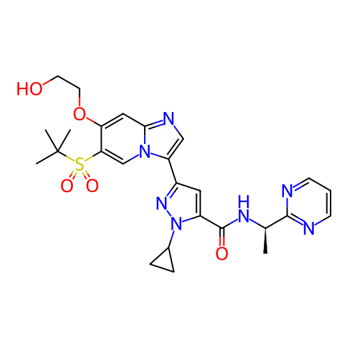 Chemical structure of BindingDB Monomer ID 801310